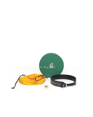 Goyard Black Centuire Batilde Waist Belt SHW-8