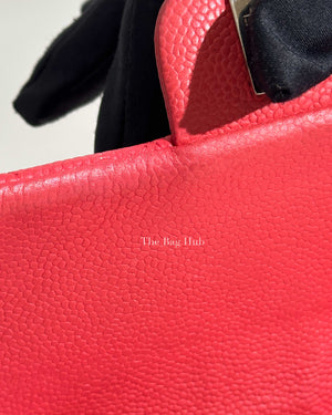 Chanel Red Mini Rectangle Flap SHW-21
