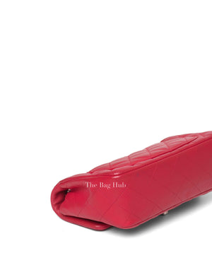 Chanel Red Mini Rectangle Flap SHW-9