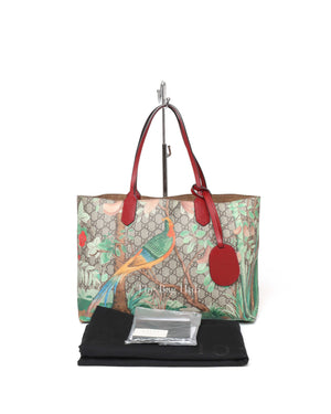 Gucci GG Supreme Tian Print Shopping Tote Bag