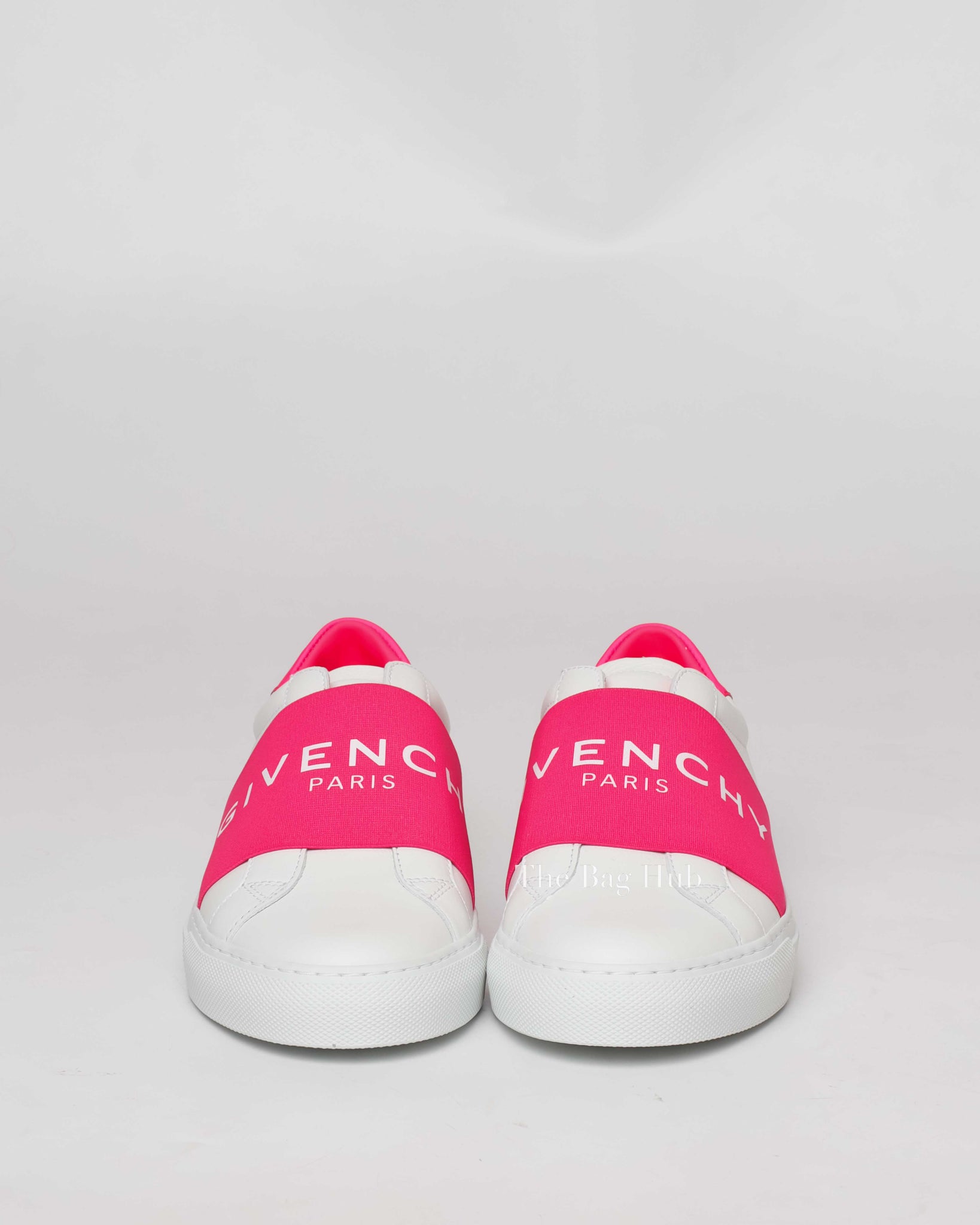 Givenchy White/Pink Leather Urban St. Logo Sneakers Size 35-3