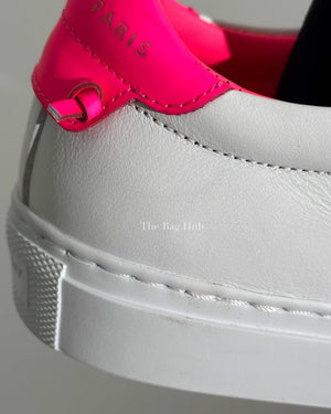 Givenchy White/Pink Leather Urban St. Logo Sneakers Size 35-10