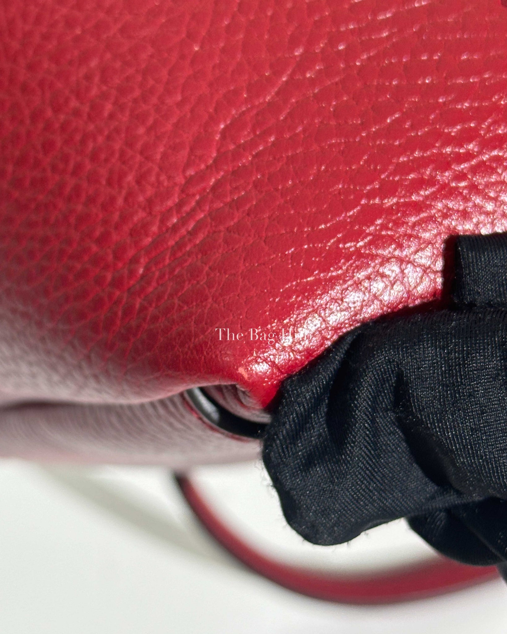 Gucci Red Raffia Ophidia GG Tote Bag