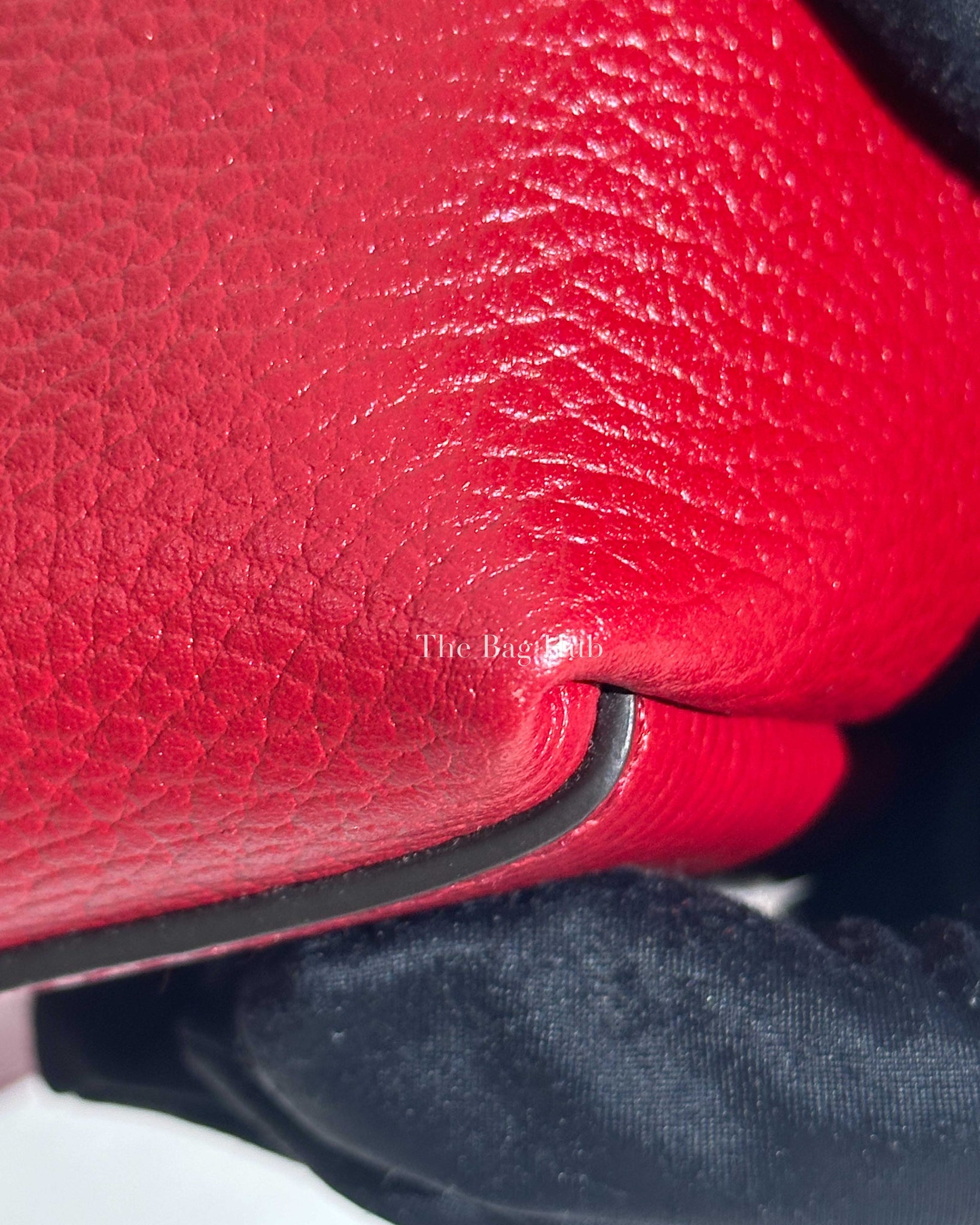 Gucci Red Raffia Ophidia GG Tote Bag