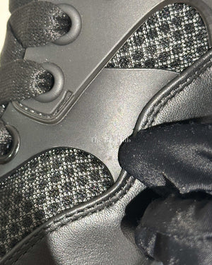 Alexander McQueen Nappa Black/Gold Exclusive Oversized Sneakers Size 41