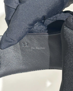 Hermes Black Suede H Sneakers Size 37-11