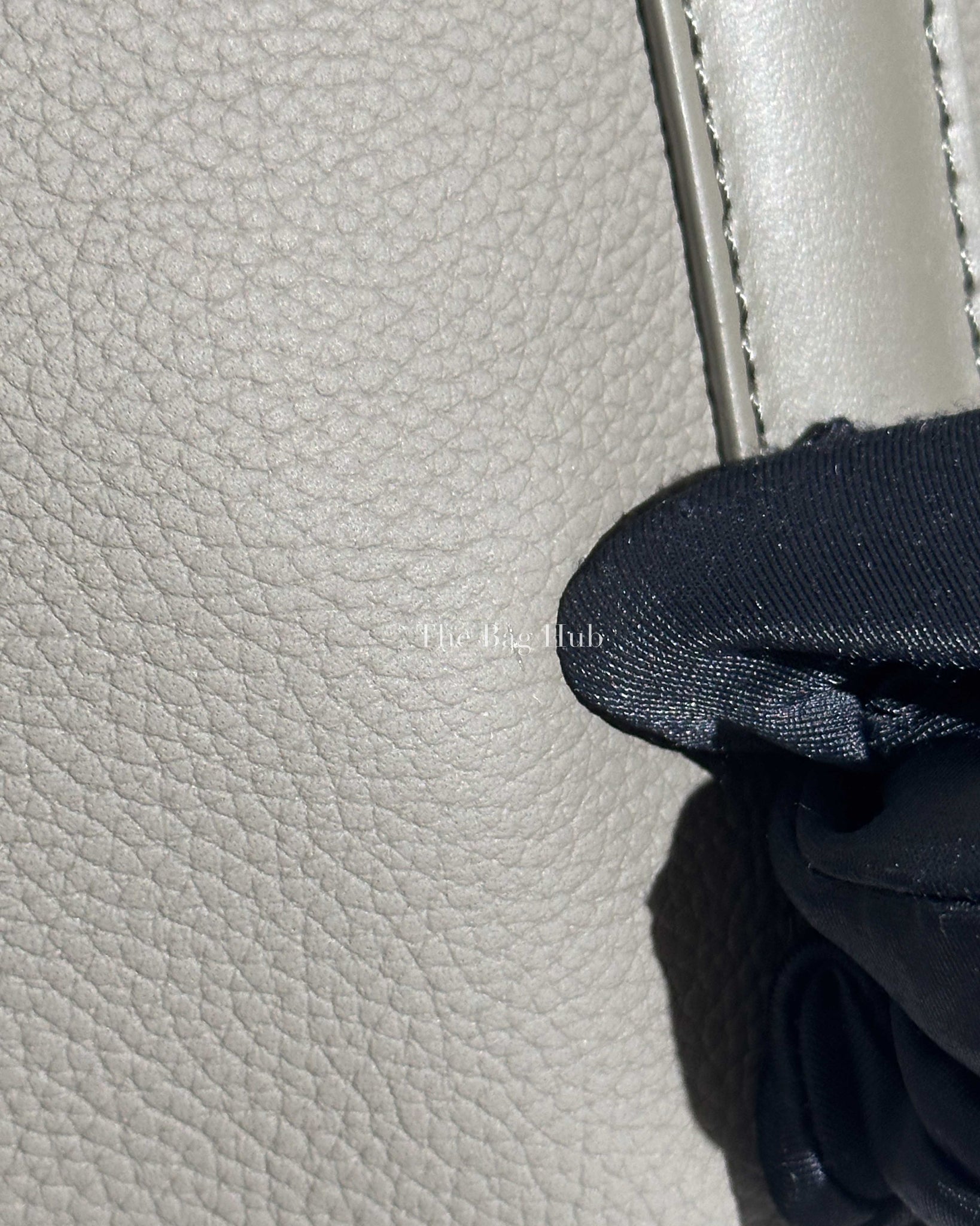 Louis Vuitton Khaki LV Aerogram Leather Keepall Bandouliere 50 Travel Bag-15