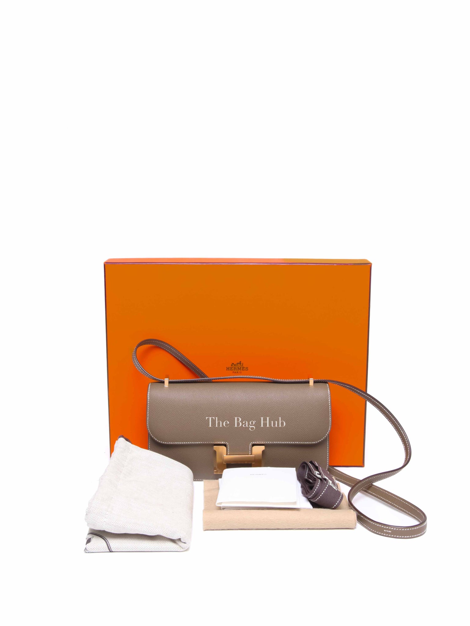 Hermes Etoupe Epsom Constance 18 Bag RGHW