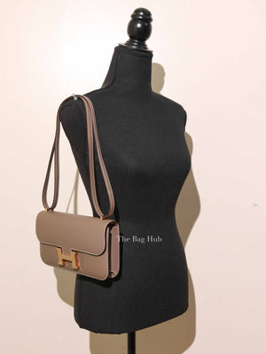 Hermes Etoupe Epsom Constance 18 Bag RGHW