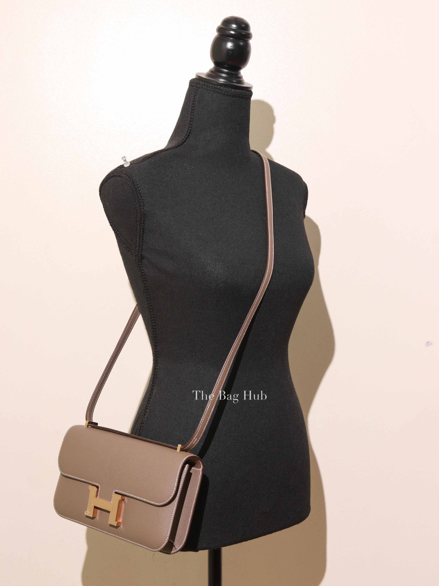 Hermes Etoupe Epsom Constance 18 Bag RGHW