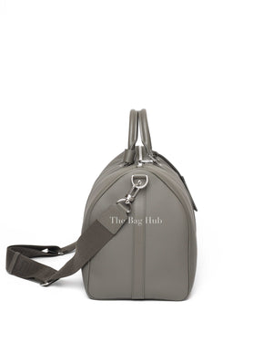 Louis Vuitton Khaki LV Aerogram Leather Keepall Bandouliere 50 Travel Bag-4