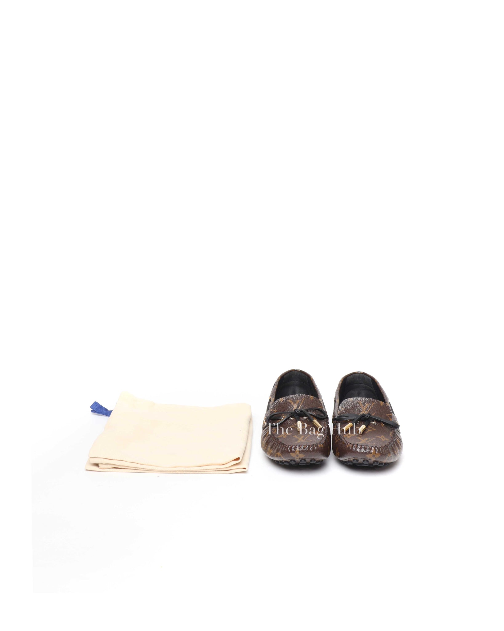 Louis Vuitton Monogram Gloria Flat Loafers Size 38-9