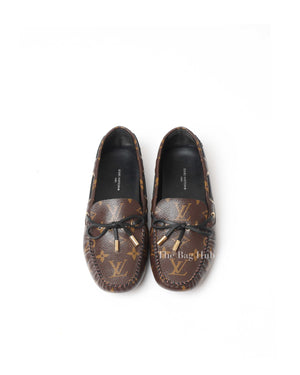 Louis Vuitton Monogram Gloria Flat Loafers Size 38-8