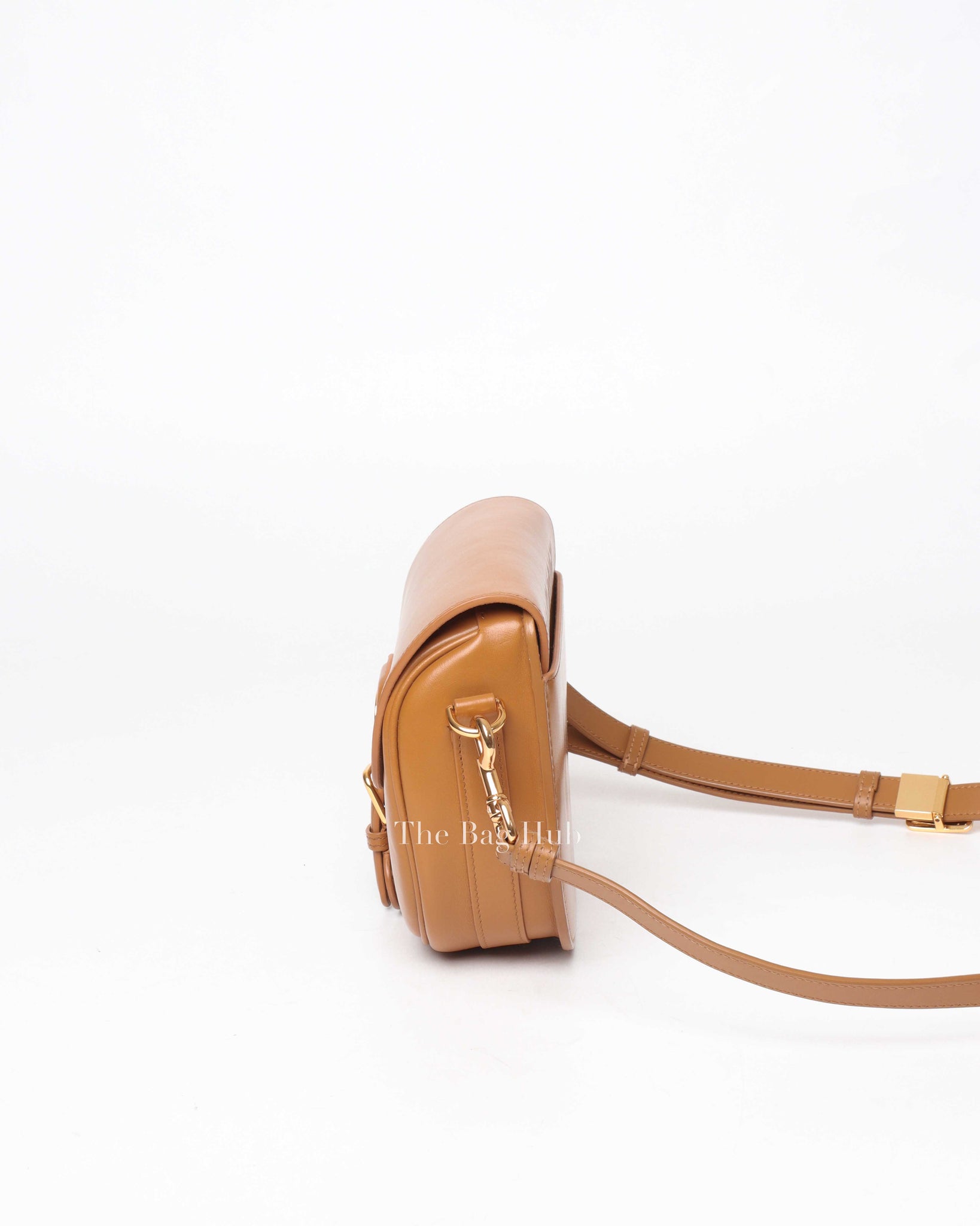 Dior Camel Box Calfskin Medium Bobby Bag-5