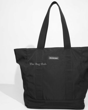 Balenciaga Black Nylon Explorer Tote Bag-1