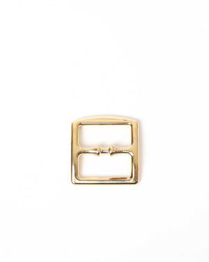 Hermes Gold Permabrass Anneau Boucle Etriviere Scarf Ring GM-2