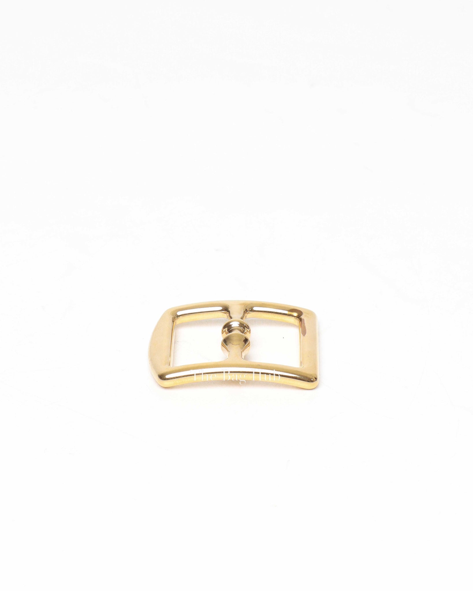 Hermes Gold Permabrass Anneau Boucle Etriviere Scarf Ring GM-4