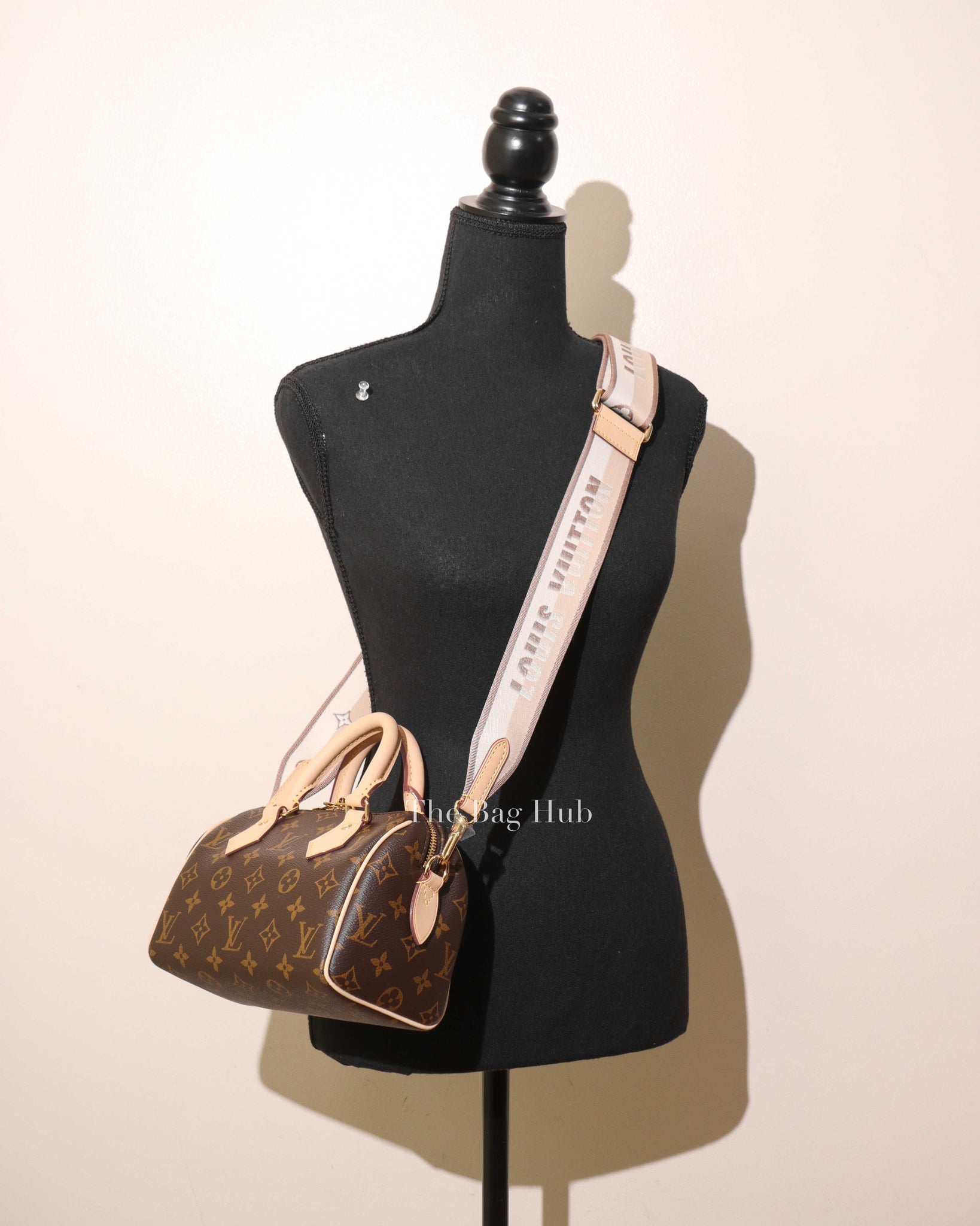 Louis Vuitton Monogram Speedy 20 Bandouliere Bag
