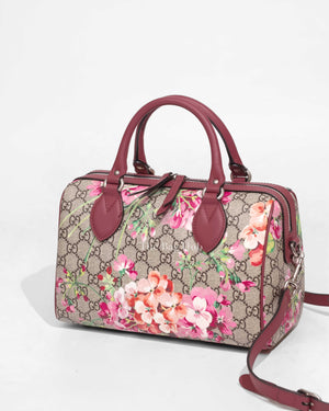 Gucci GG Supreme Blooms Small Boston Bag-1