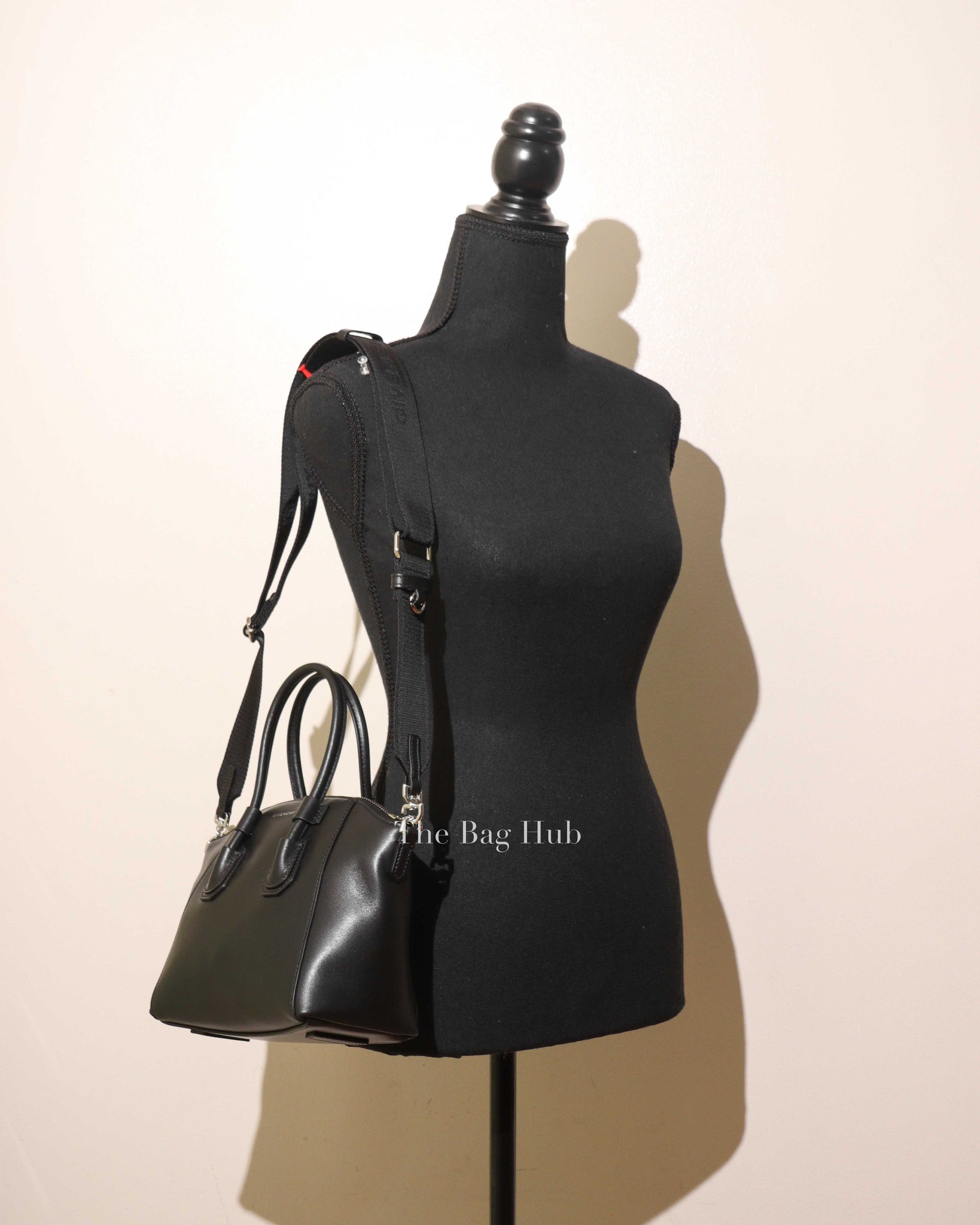 Givenchy Black Leather Mini Sport Antigona Bag-15