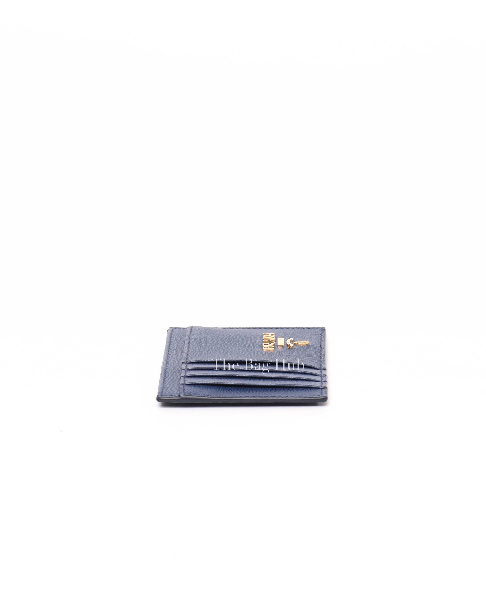 Prada Bluette Saffiano Card Holder 1MC053-4