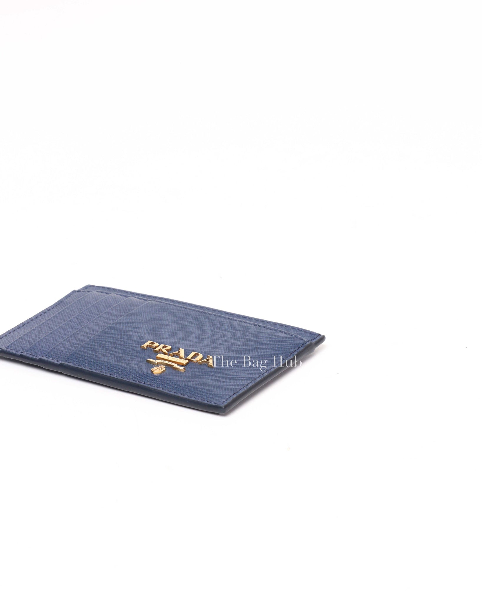 Prada Bluette Saffiano Card Holder 1MC053-8