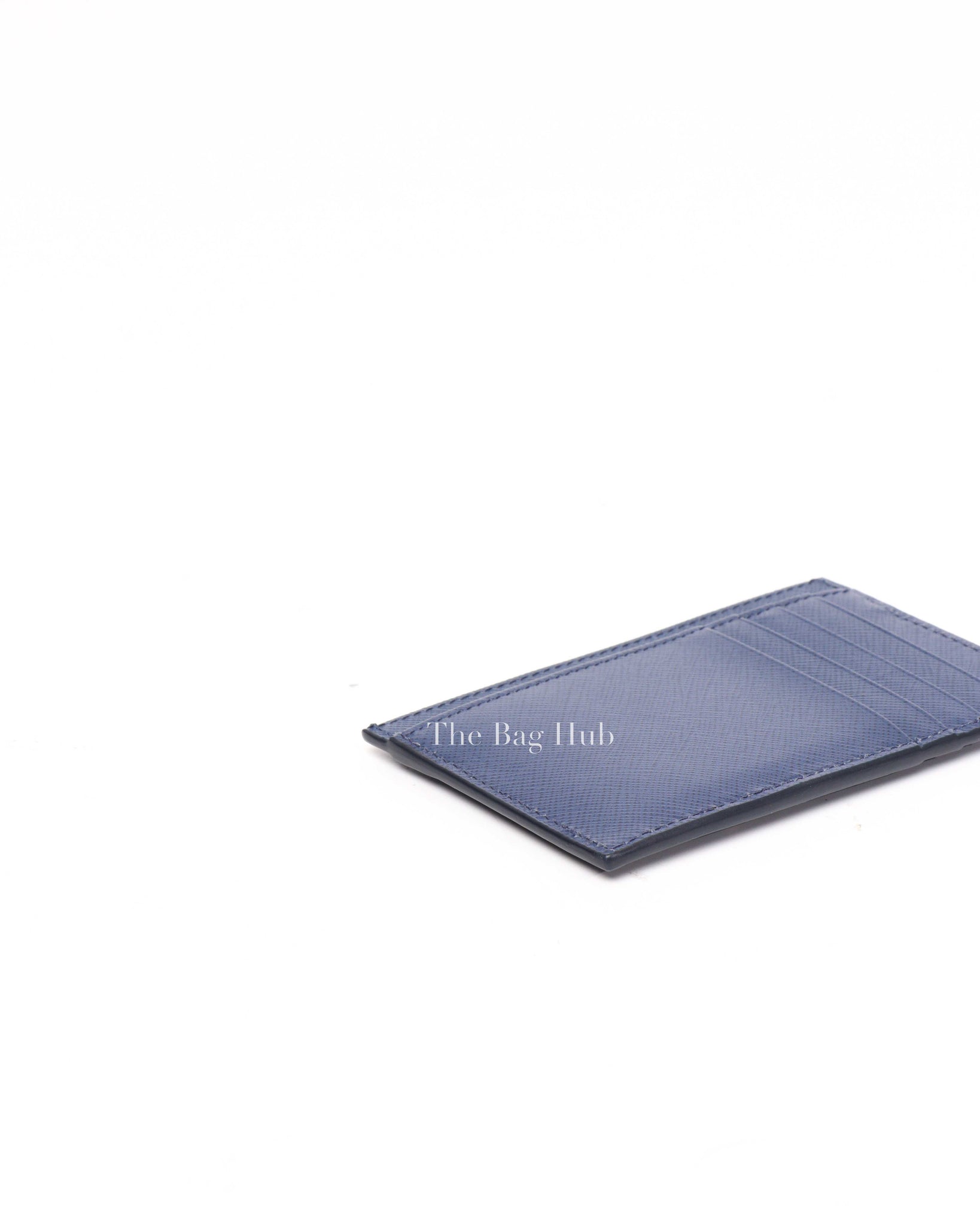 Prada Bluette Saffiano Card Holder 1MC053-9
