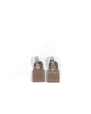 Hermes Palladium Swift O'Kelly Etoupe Earrings-5