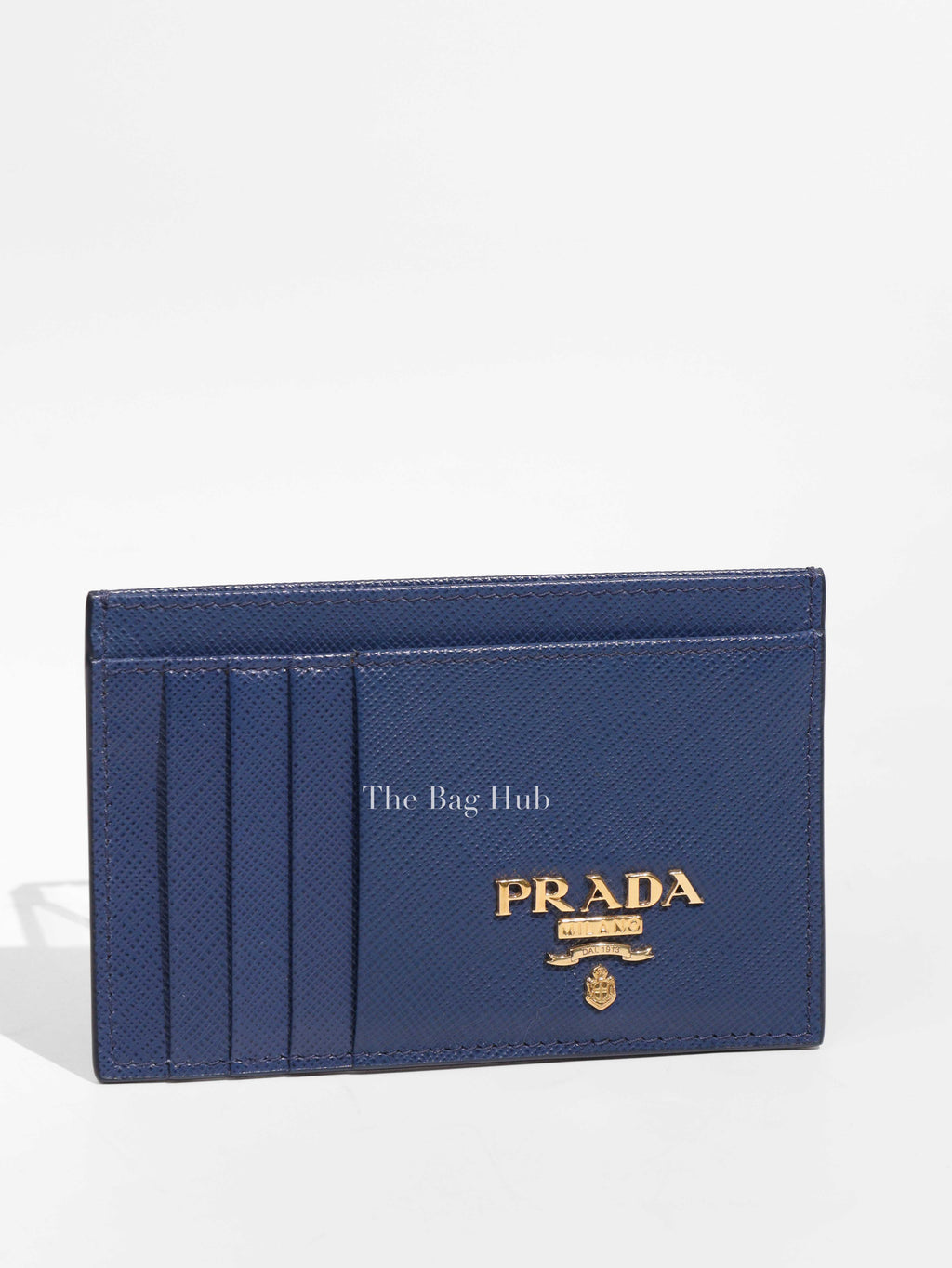 Prada Bluette Saffiano Card Holder 1MC053-1