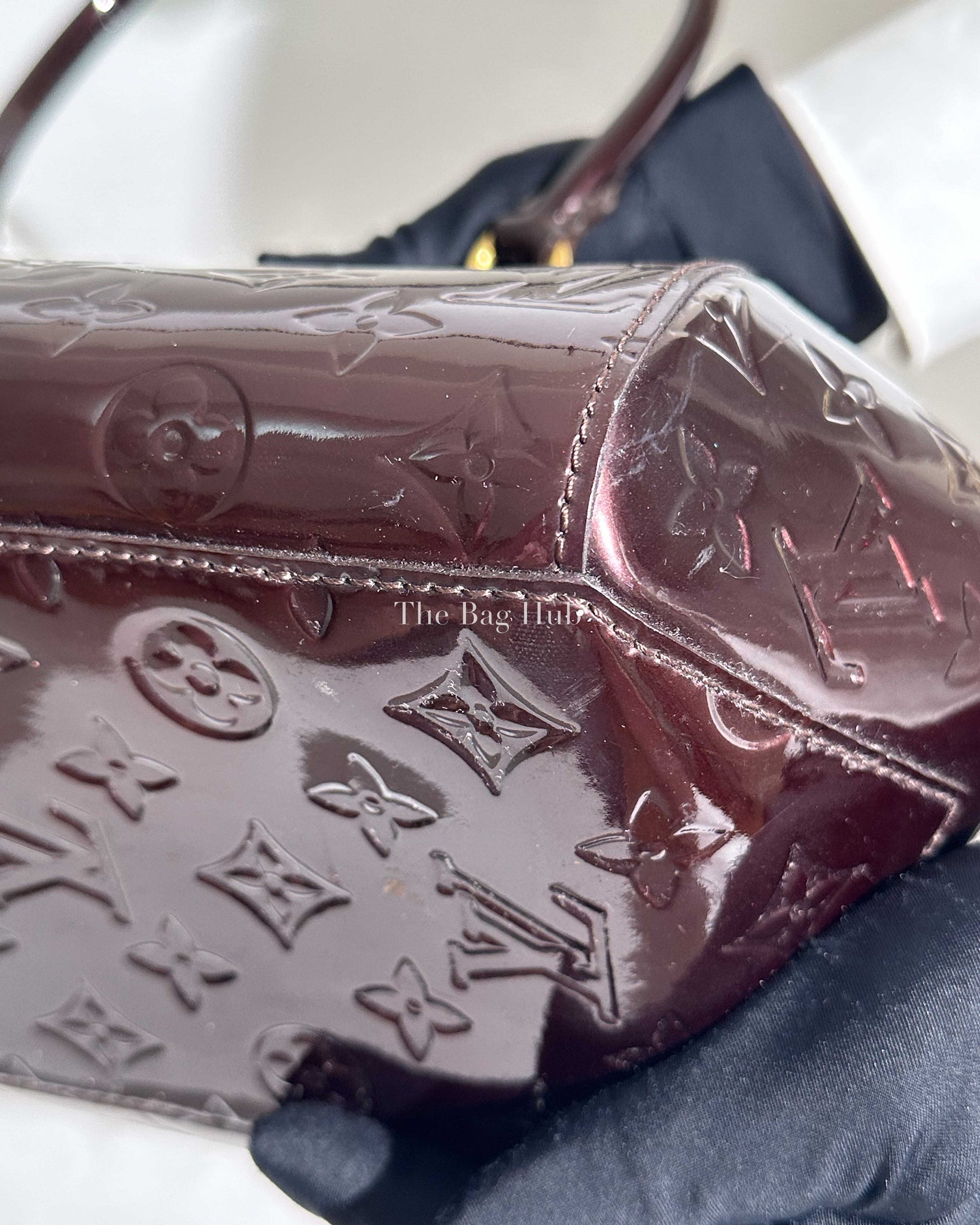 Louis Vuitton Amarante Vernis Sherwood PM Bag-14