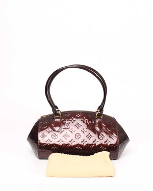 Louis Vuitton Amarante Vernis Sherwood PM Bag-13