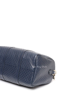 Gucci Navy Blue Microguccissima Joy Boston Bag-10