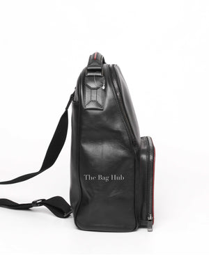 Dior Black Homme x Sennheiser Leather Body Bag-4