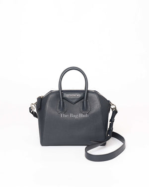 Givenchy Midnight Blue Leather Mini Antigona Bag-2