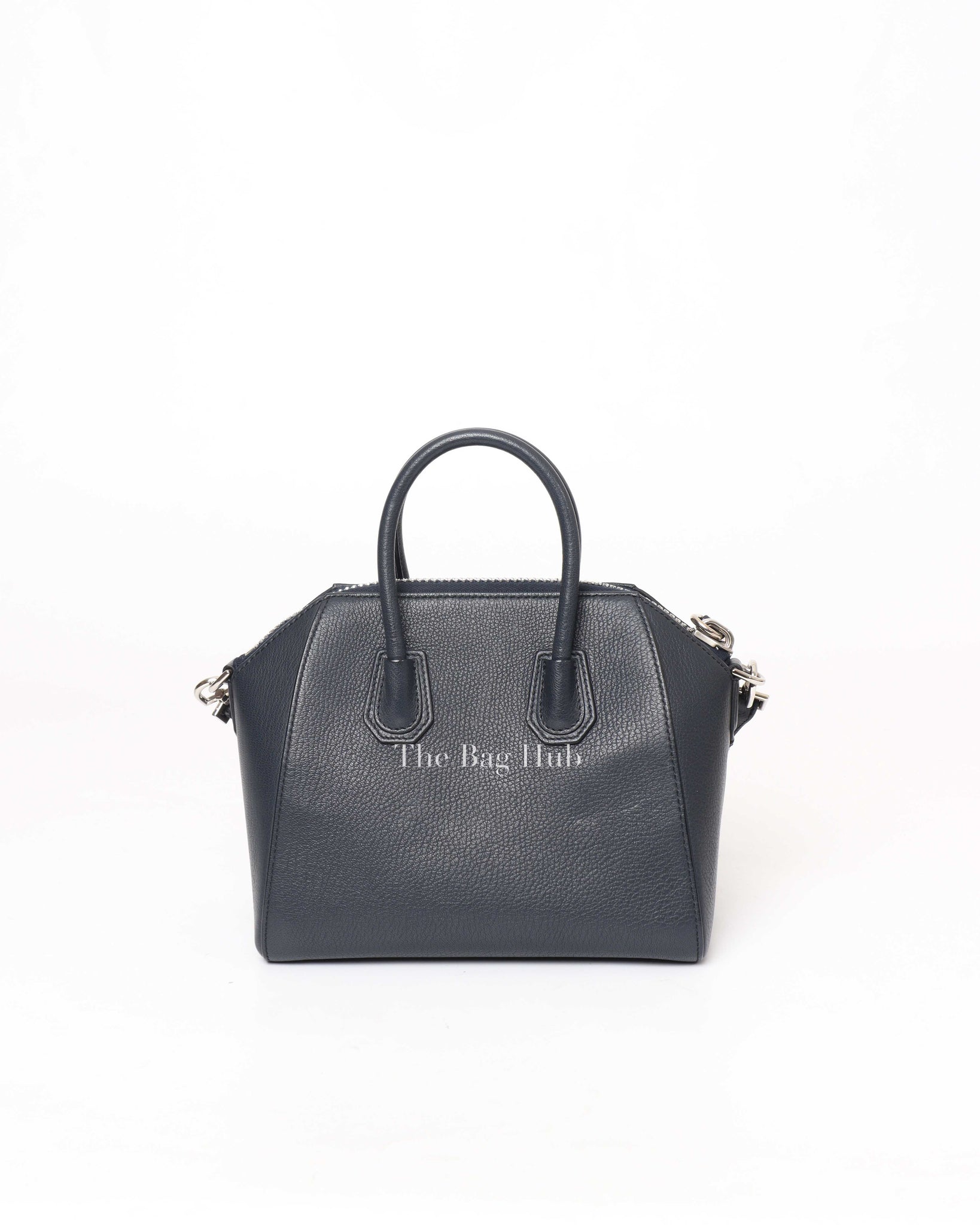Givenchy Midnight Blue Leather Mini Antigona Bag-3