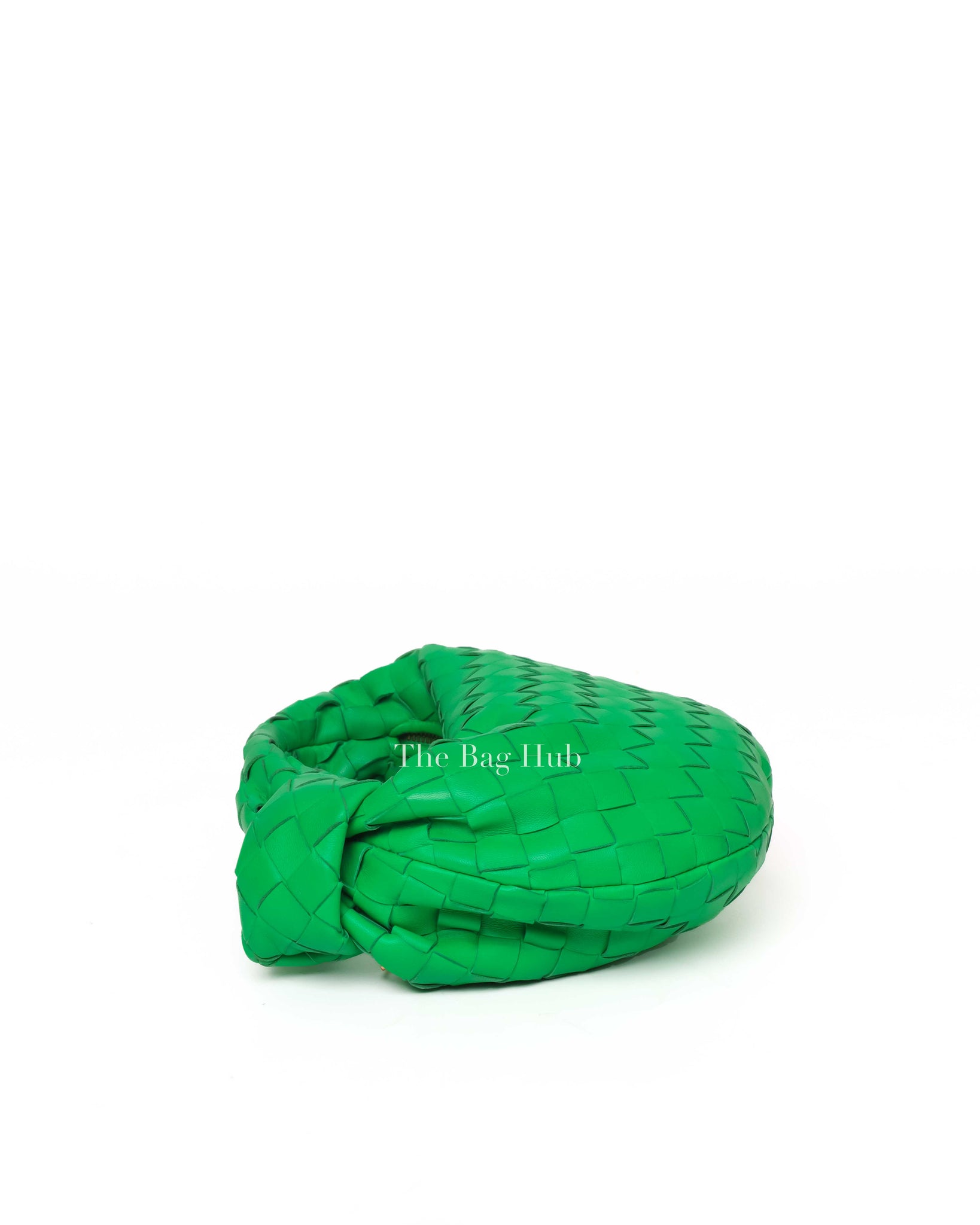 Bottega Veneta Parakeet Intrecciato Mini Jodie Hand Bag-4