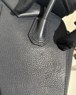 Givenchy Midnight Blue Leather Mini Antigona Bag-14