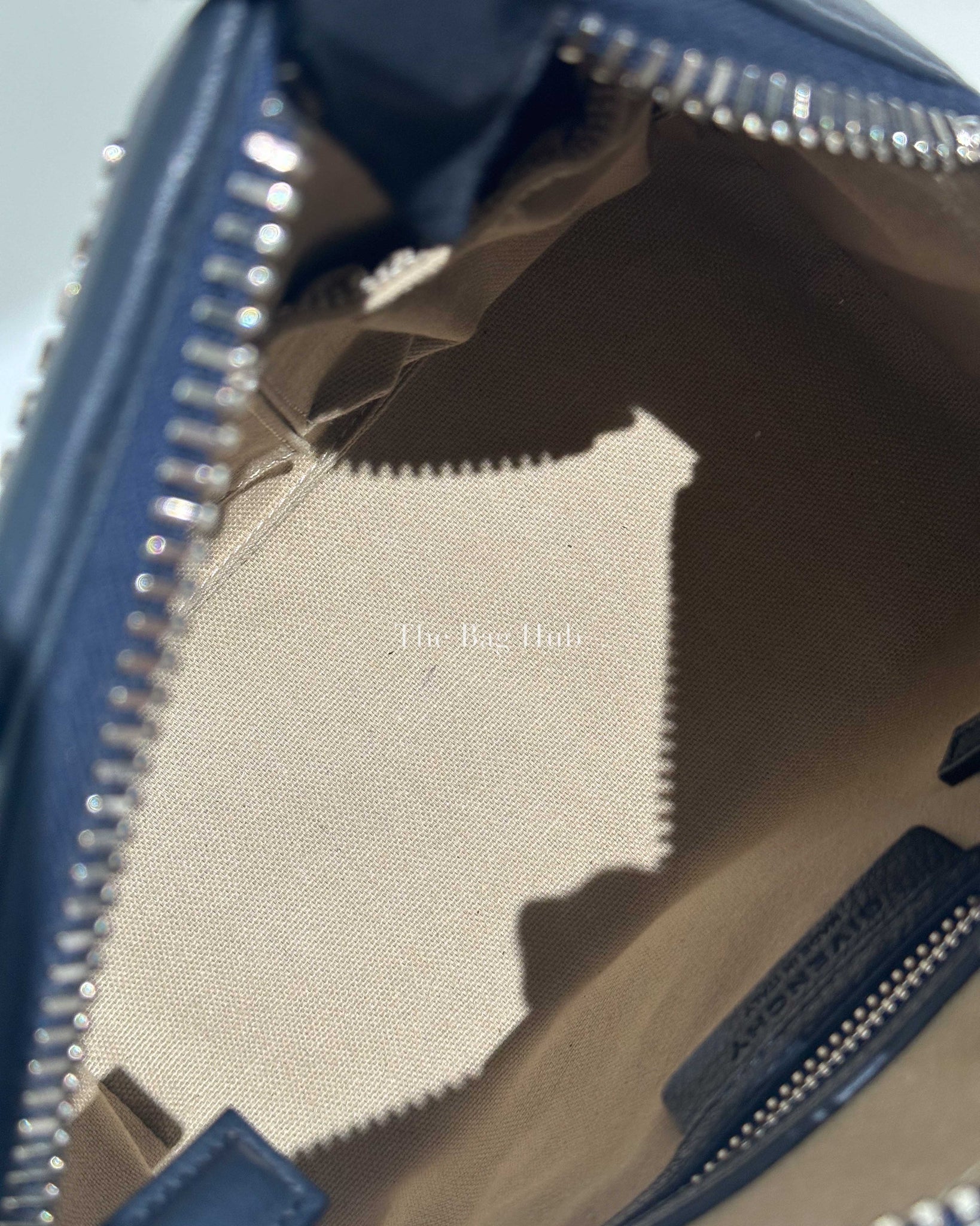 Givenchy Midnight Blue Leather Mini Antigona Bag-17