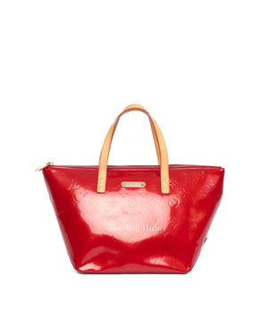 Louis Vuitton Red Vernis Bellevue PM Handbag-2