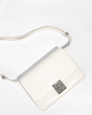 Givenchy Ivory Box Calfskin Medium 4G Shoulder Bag-1
