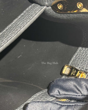 Louis Vuitton Black Flower Crown Capucines MM Shoulder Bag-14