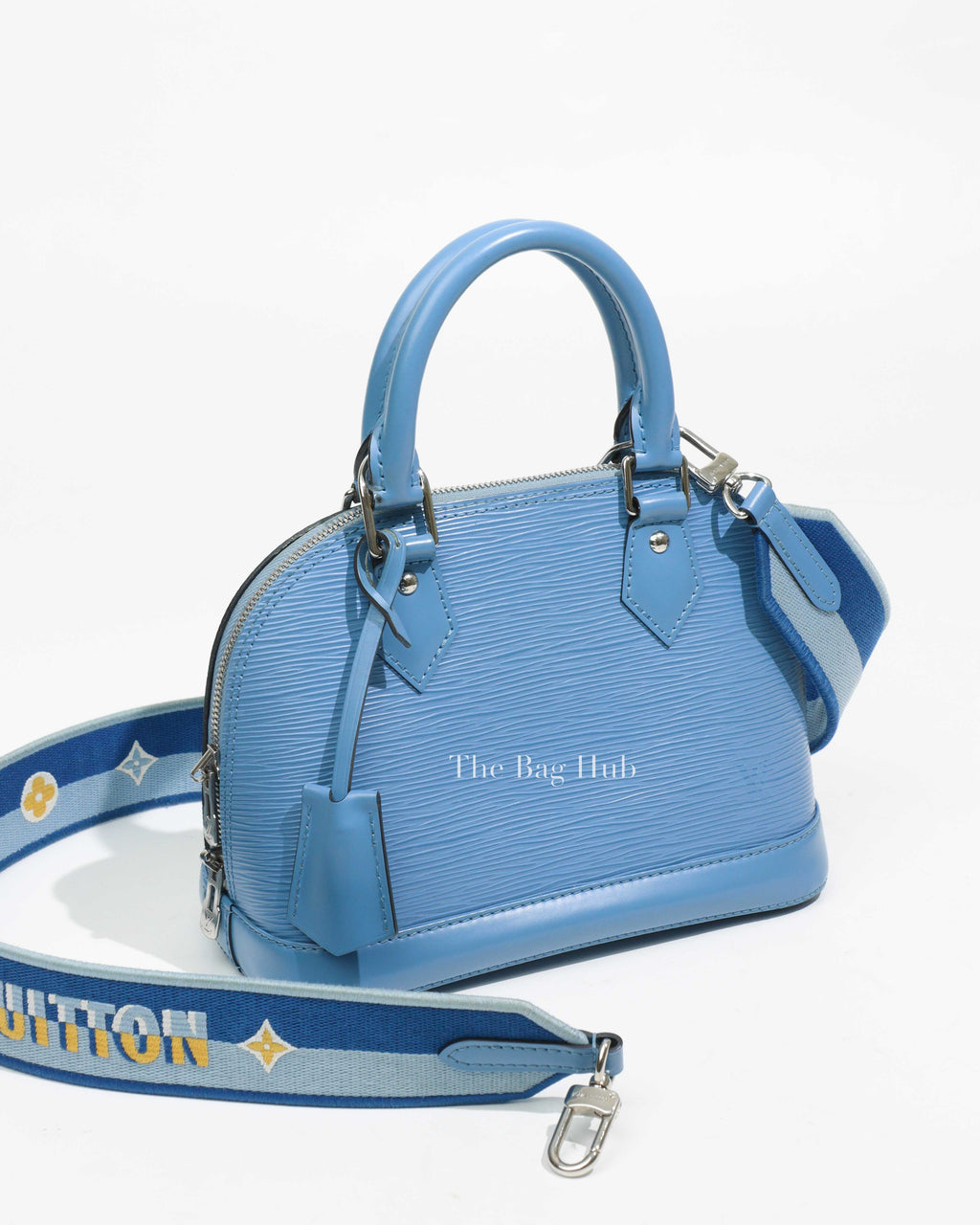 Louis Vuitton Blue Epi Alma BB Bag-1