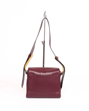 Givenchy Aubergine Eden Leather Medium Shoulder Bag-3