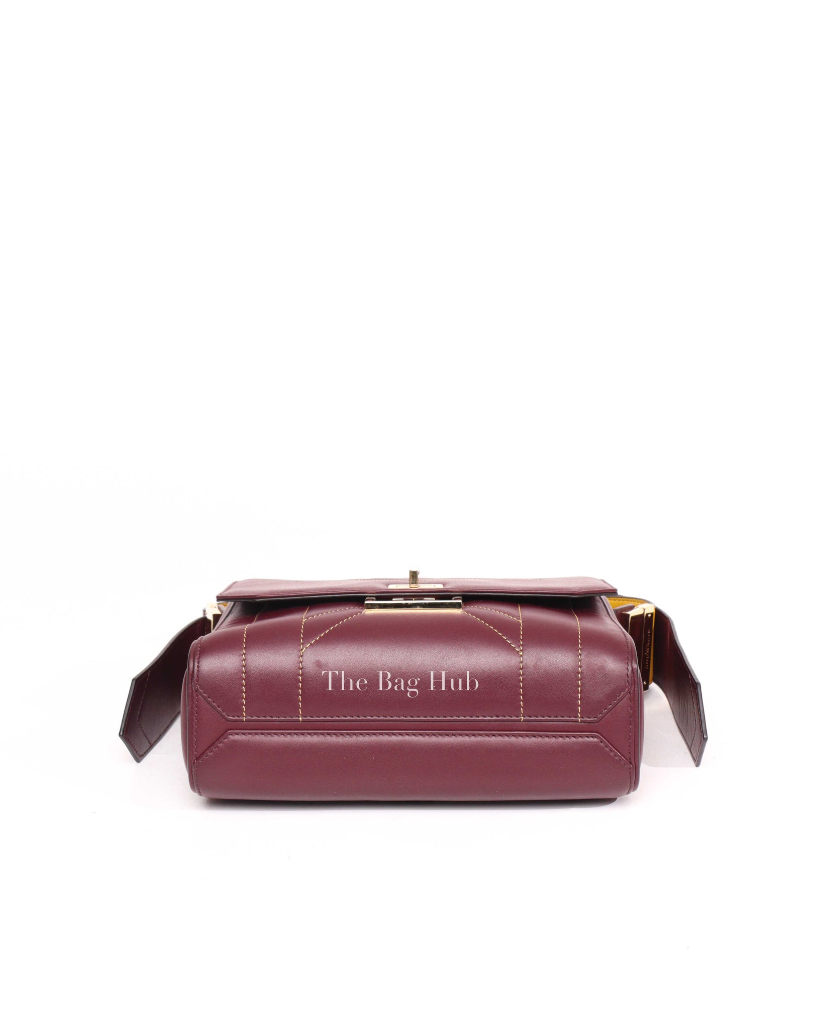 Givenchy Aubergine Eden Leather Medium Shoulder Bag-6
