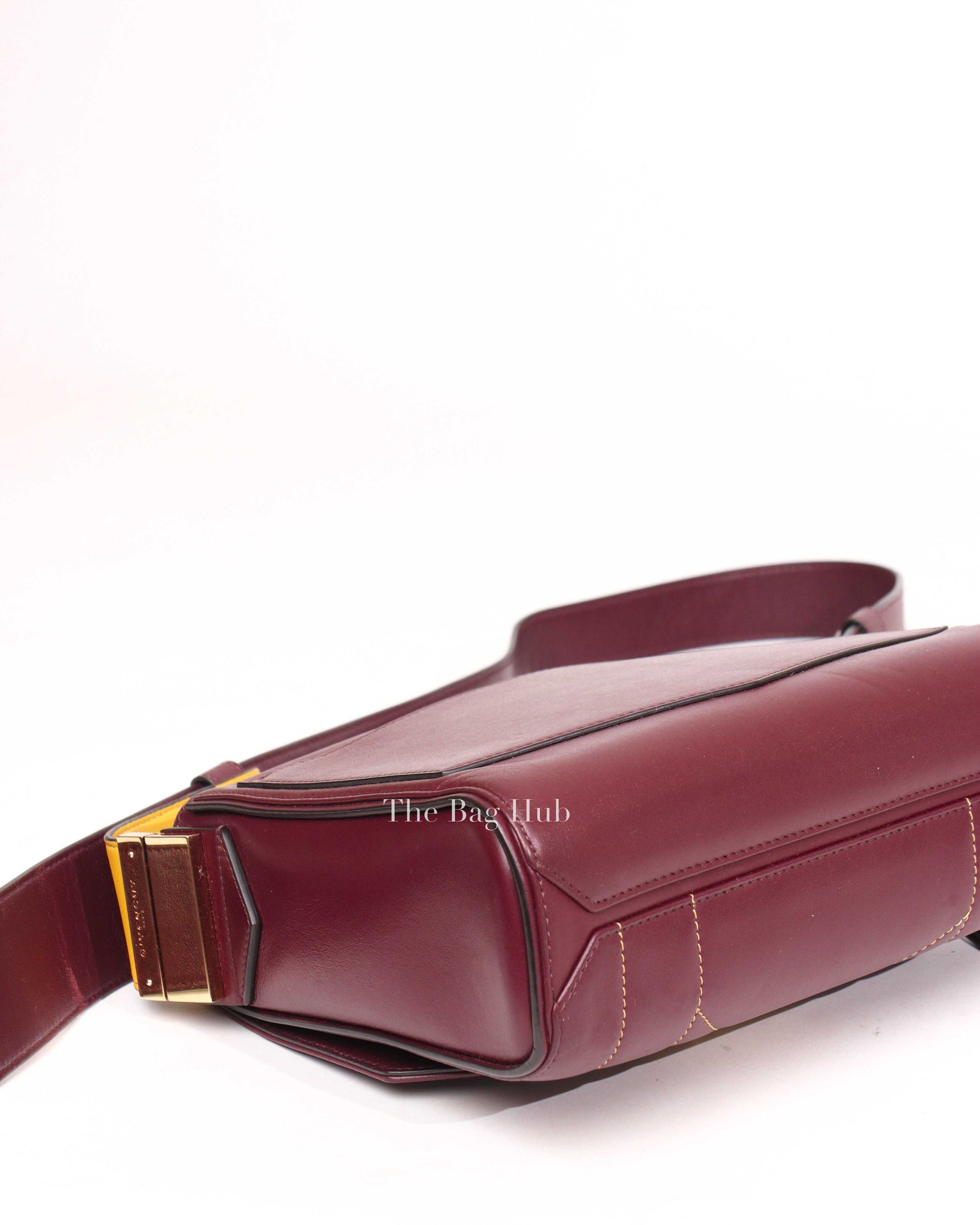 Givenchy Aubergine Eden Leather Medium Shoulder Bag-9
