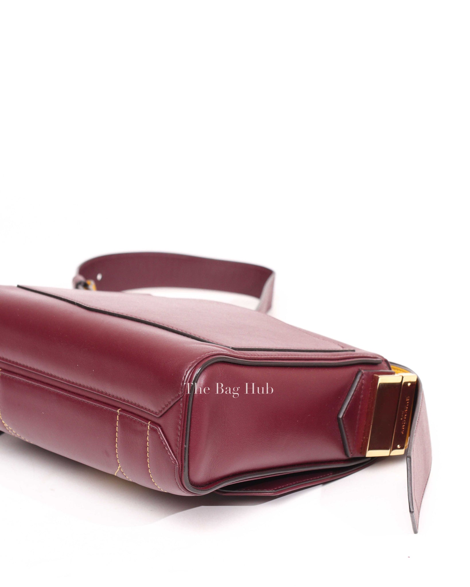 Givenchy Aubergine Eden Leather Medium Shoulder Bag-10