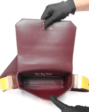 Givenchy Aubergine Eden Leather Medium Shoulder Bag-11