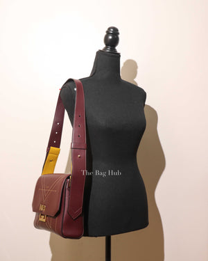 Givenchy Aubergine Eden Leather Medium Shoulder Bag-12