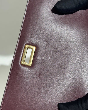 Givenchy Aubergine Eden Leather Medium Shoulder Bag-16