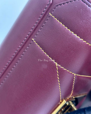 Givenchy Aubergine Eden Leather Medium Shoulder Bag-17